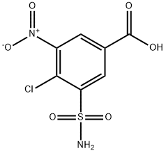 4-Chloro-3-nitro-5-sulphamoylbenzoicum acidum
