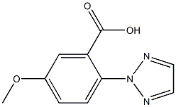 5-methoxy-2-(2H-1,2,3-triazol-2-yl) acidum benzoicum