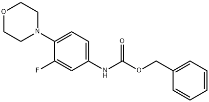 benzyl ester3-Fluoro-4-morpholin-4-ylphenyl) acidum carbamicum
