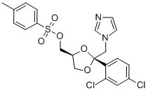 cis-[2-(2,4-dichlorophenyl)-2-(1H-imidazol-1-ylmethyl)-1,3-dioxolan-4-yl]methyl-4-methylbenzenesulphonatum