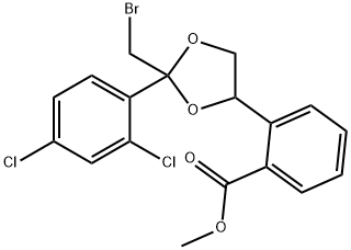 cis-2-(Bromomethyl)-2-(2,4-dichlorophenyl) -1,3-dioxolane-4-ylmethyl benzoate