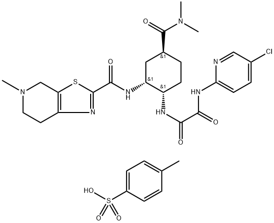 Edoxaban (TsOH sal)