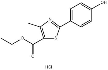 Ethyl 2-(4-Hydroxyphenyl) -4-methylthiazole-5-carboxylatum Hydrochloridum
