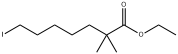 Acidum heptanoicum, 7-iodo-2,2-dimethyl-, ethyl ester .