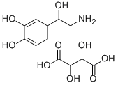 L-4-(2-Amino-1-hydroxyethyl)-1,2-benzenediolum bitartrate