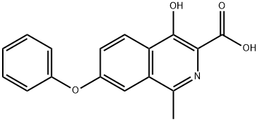 yl 1-chloro-4-hydroxy-7-phenoxyisoquinoline-3-carboxylato