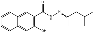 N'- (1,3-dimethylbutylidene) -3-hydroxy-2-naphthohydrazide