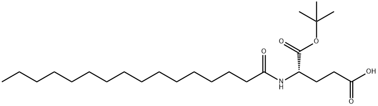 N-(1-Oxohexadecyl) -L-glutaMic Acidum tert-Butyl Ester