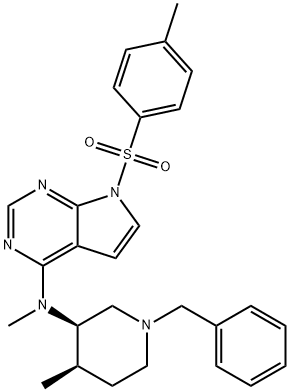 N-((3R,4R)-1-Benzyl-4-methylpiperidin-3-yl)-N-methyl-7-tosyl-7H-pyrrolo[2,3-d]