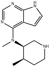 N-methyl-N-((3R,4R) -4-methylpiperidin-3-yl) -7H-pyrrolo[2,3-d] pyrimidin-4-amine
