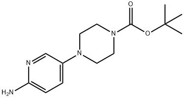 Tert-Butyl 4-(6-Amino-3-pyridyl) piperazinum 1-carboxylatum