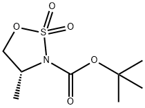 Tert-Butyl (R) -4-Methyl-2,2-Dioxo-[1,2,3]Oxathiazolidine-3-Carboxylata.